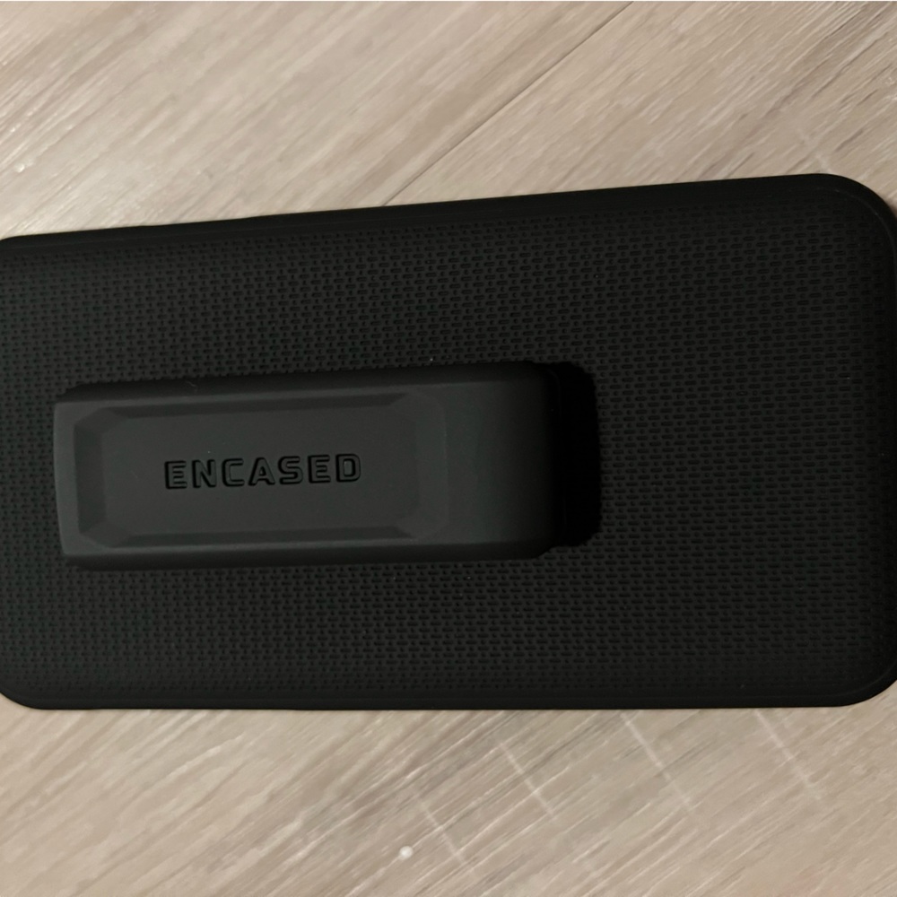 Encased phone case